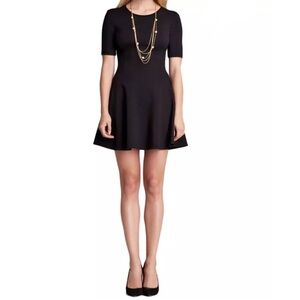 THREE DOTS PONTE A-LINE DRESS